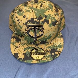 7 3/4 New Era Twins Hat